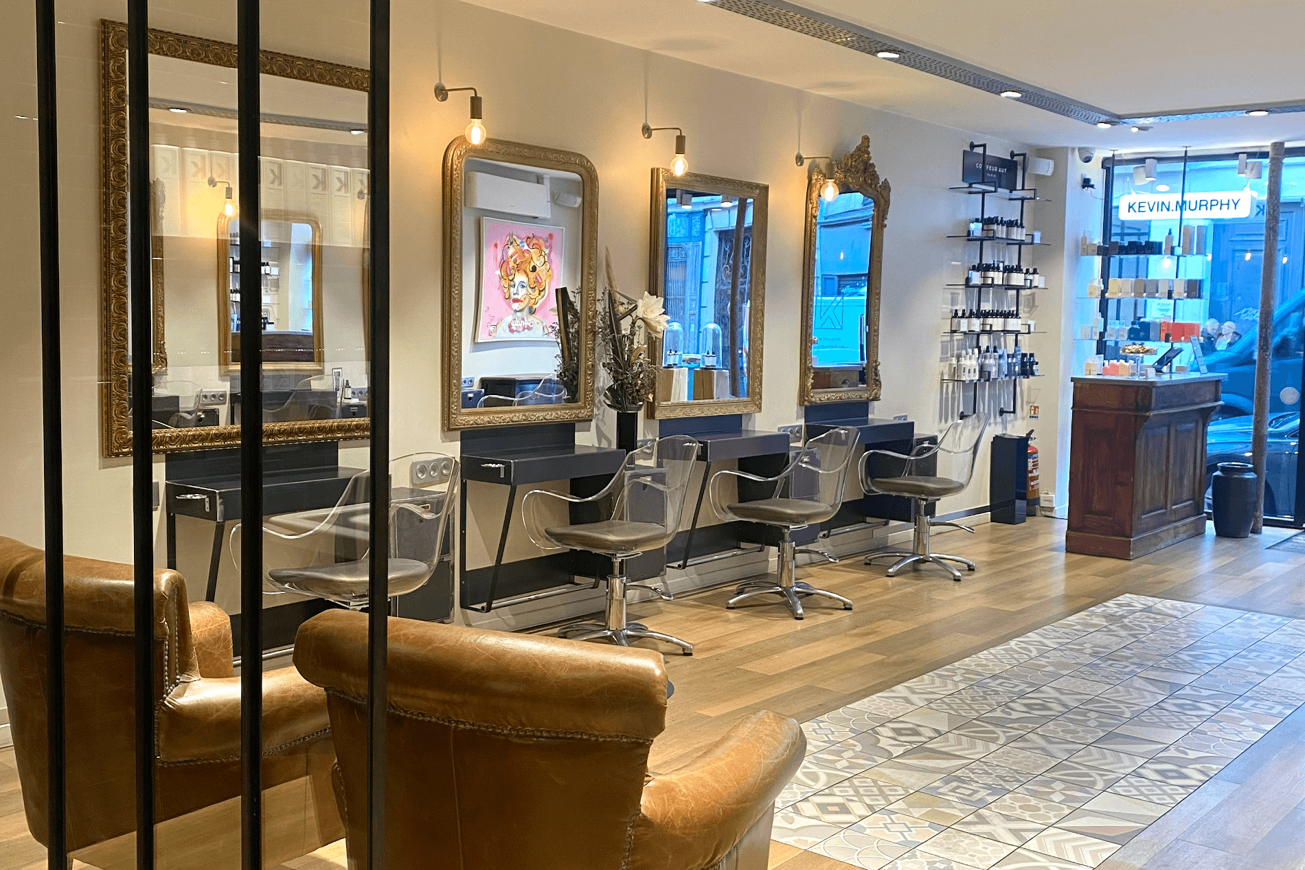 vue des bacs Coiffeur Kut Oberkampf Paris 11e